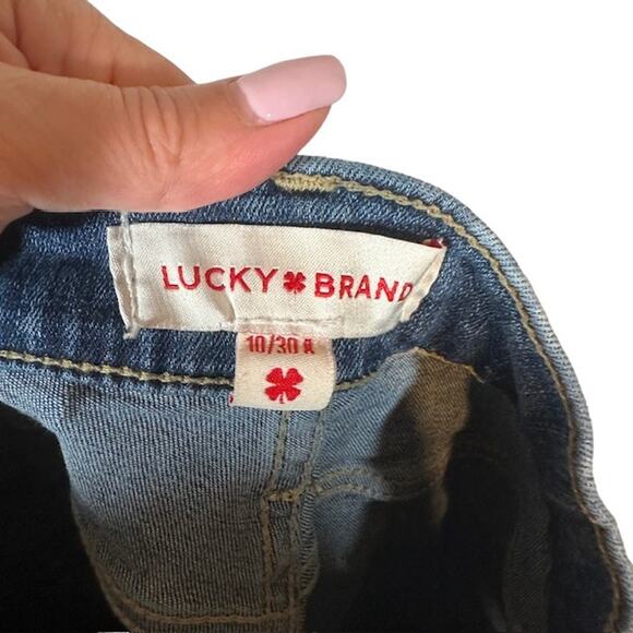 Lucky Brand Blue Medium Wash Ava Mid Rise Skinny Denim Jeans Women Sz 10/30 - Picture 9 of 11